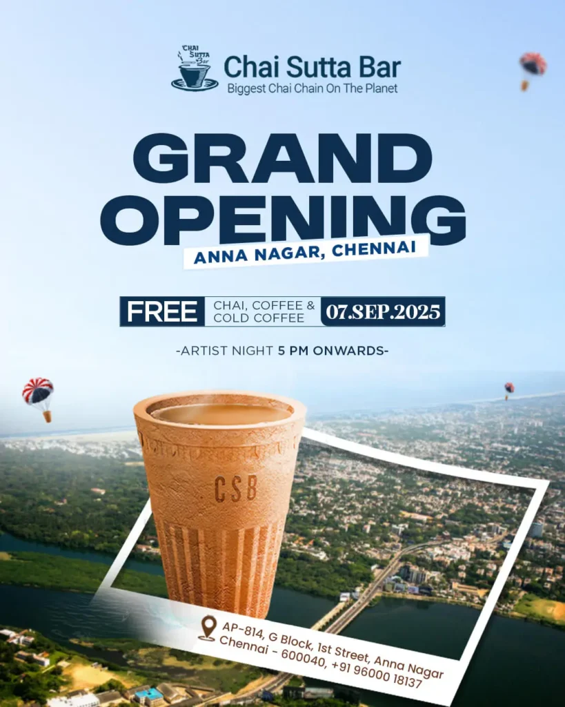 opening soon chennai 1